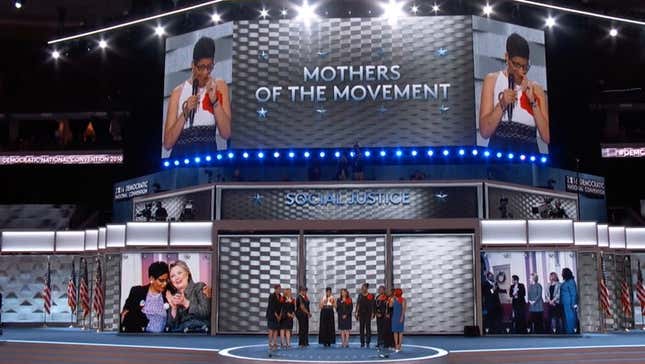 Watch the Mothers of the Movement's Powerful DNC Message: 'I Did Not Want This Spotlight'