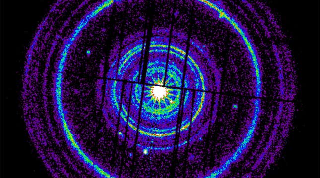 The gamma ray burst as seen by the European Space Agency's XMM-Newton observatory.