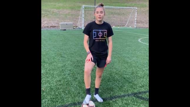 15-year-old Olivia Moultrie could change how soccer works here