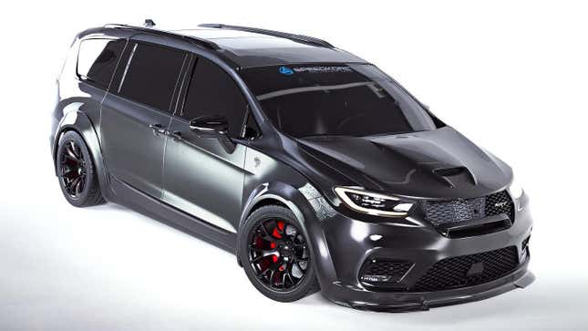 Hellcat-Swapped Chrysler Pacifica Baba Yaga by Speedkore Performance 