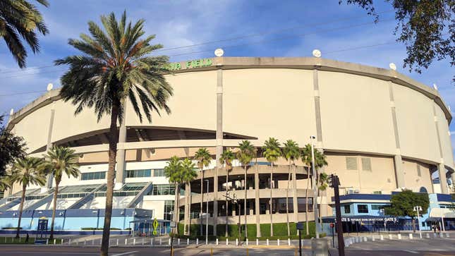 The Rays’ current Tropicana Field abode