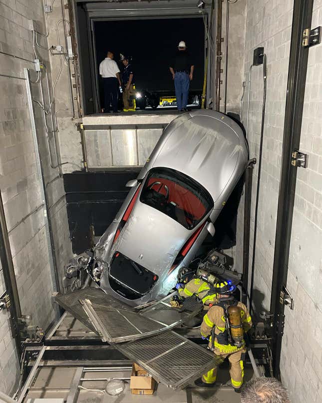 Image for article titled Florida Man's Ferrari Roma Had a Bad Day