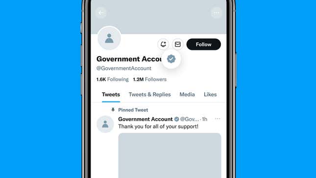 Gray checkmark Twitter