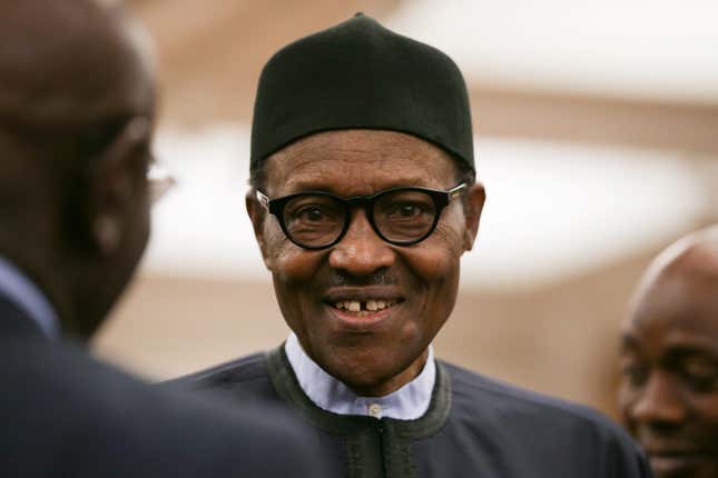 Nigeria’s President Muhammadu Buhari
