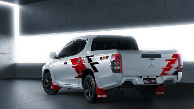 Image for article titled The Mitsubishi Triton Ralliart Is The Perfect Pickup