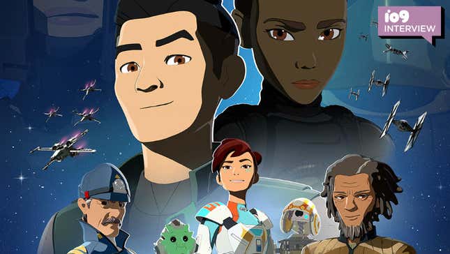 A crop of the key art for Star Wars Resistance season two.