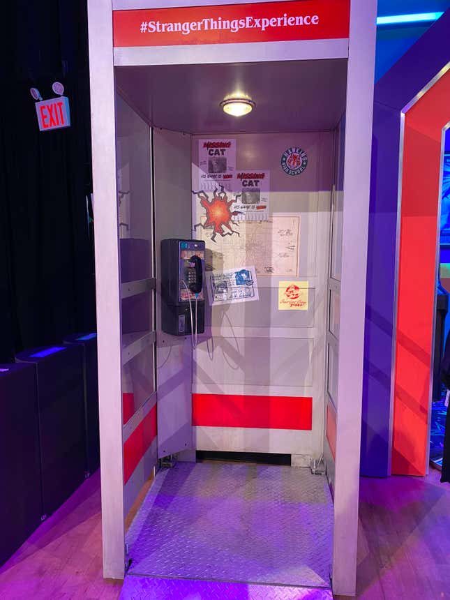Image for article titled The 21 Coolest (and Scariest) Things We Spotted at &#39;Stranger Things: The Experience&#39;