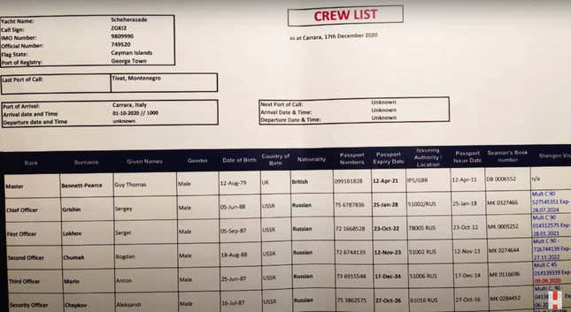 Image for article titled So It Appears That $700 Million Superyacht Does Belong To Putin