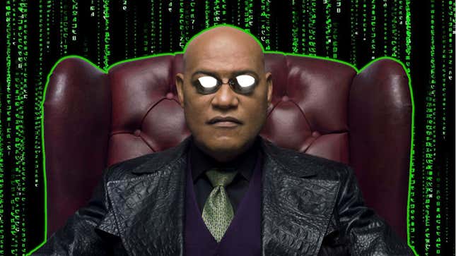 Image for article titled I’m Sorry To Say Laurence Fishburne Died In The 2005 Matrix MMORPG