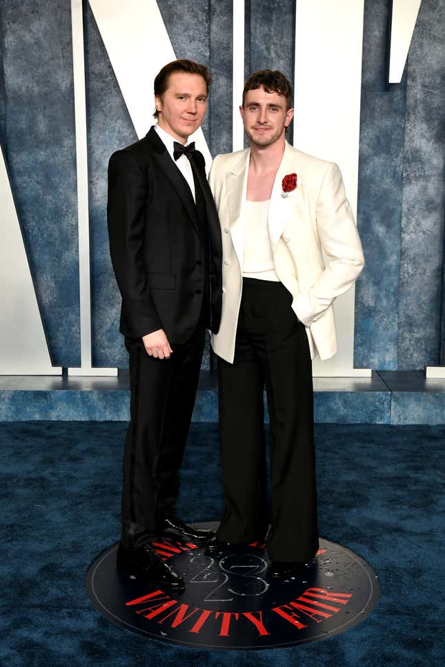 2023 Oscars Afterparties: Paul Dano and Paul Mescal at the 2023 Vanity Fair Oscar Party