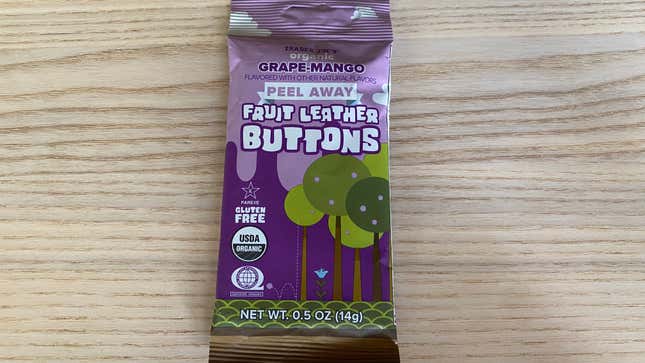 Trader Joe’s Peel Away Fruit Leather Buttons