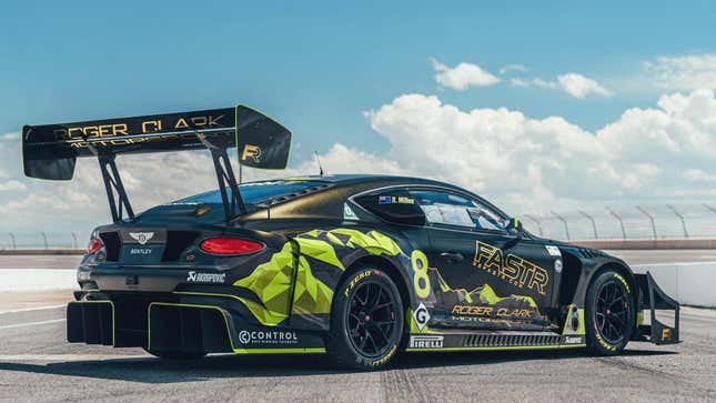 Image for article titled The Bentley Continental GT3 Shows How Much Work Goes Into Climbing Pikes Peak