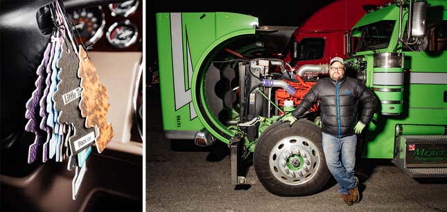 Image for article titled How truckers make a home on the road