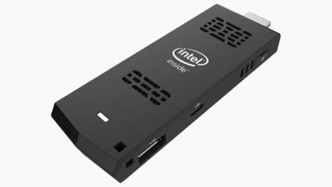 Image for article titled Intel has put an entire PC onto a portable stick for you