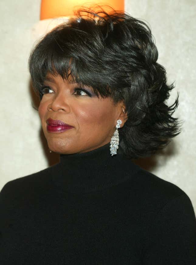 Image for article titled Can We Take A Moment to Celebrate Oprah&#39;s Hair?