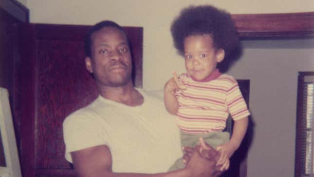 Clarence Thomas with son, Jamal