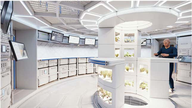 Imagen para el artículo titulado Airbus presenta Loop, una impresionante base modular para sustituir a la Estación Espacial Internacional