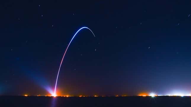 Time lapse of the inaugural launch of Terran 1, March 22, 2023.