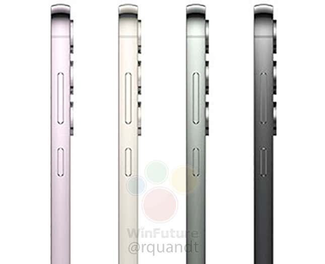 Se filtran imágenes del Galaxy S23, incluyendo sus 4 colores.