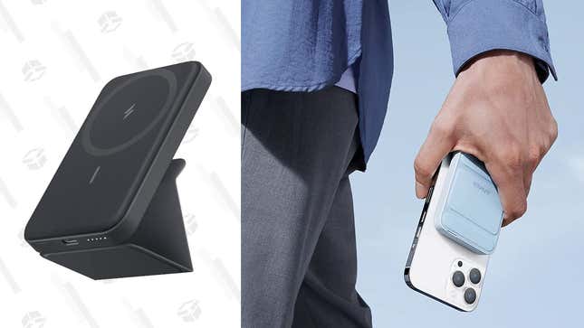 Boost Your Phone's Battery With This Magnetic Stand for $45