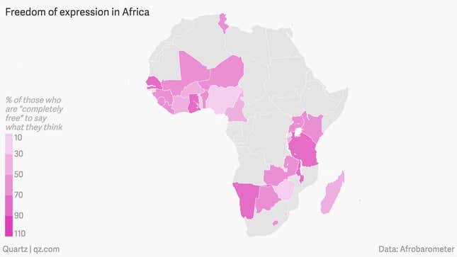 Image for article titled More than half of Africans believe they live in democracies, but fewer are happy with them