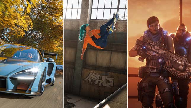 forza horizon 4 tony hawk pro skater and gears 5 using the xbox series x quick resume feature