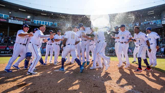 Minor leaguers get to celebrate a legal victory against MLB.