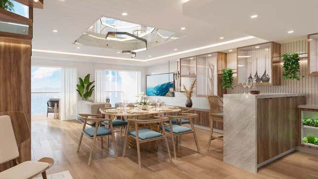 Este es un apartamento de 7 millones de dólares.