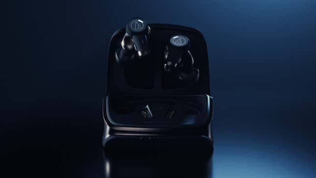 Imagen para el artículo titulado Los nuevos auriculares inalámbricos de Audio-Technica se esterilizan por sí solos