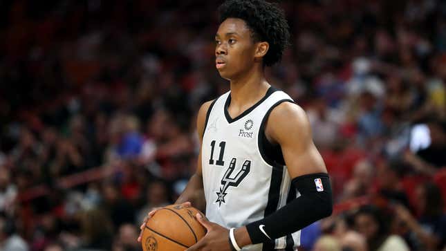 Josh Primo will no longer be playing basketball in San Antonio.