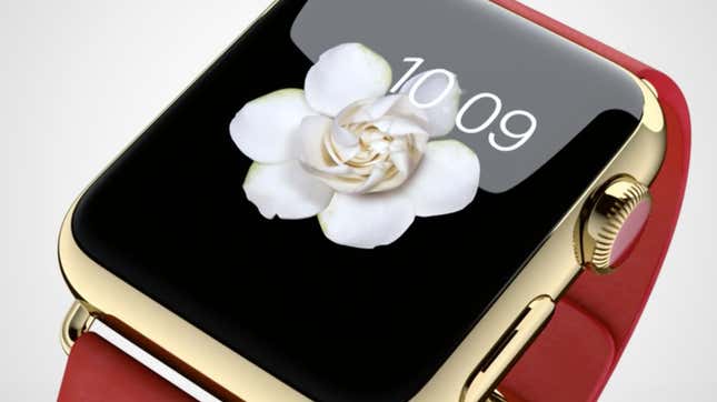 Image for article titled Apple Watch looks a lot like a watch