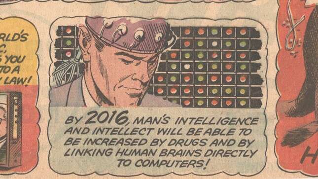 A portion of the December 26, 1965 edition of newspaper comic “Our New Age,” written by Athelstan Spilhaus and illustrated by Gene Fawcette.