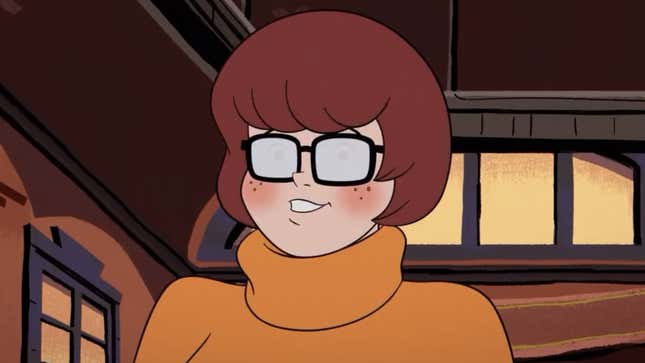 Velma blushing