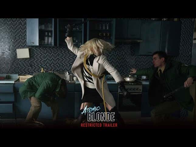 Charlize Theron is a killer queen in the <i>Atomic Blonde</i> trailer