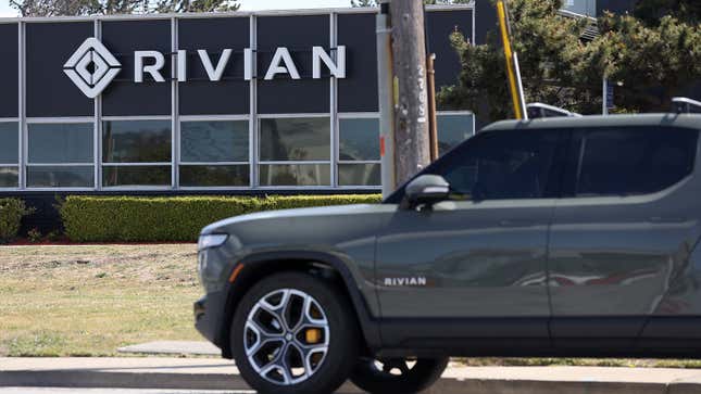 One of Rivian’s Service Centers, located in San Francisco, California.