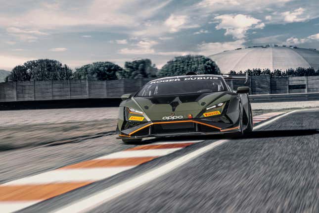 Image for article titled Lamborghini Just Made Its Lamborghini-Only Racing Series Faster