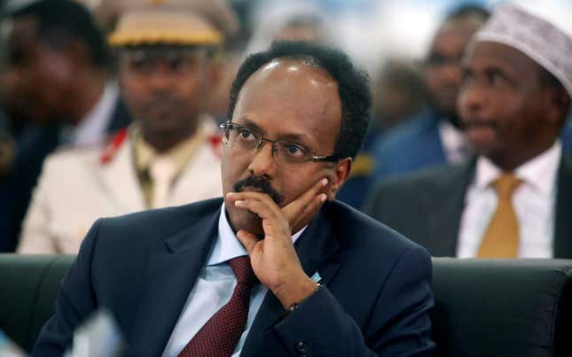 Somalia’s president Mohamed Abdullahi Farmaajo