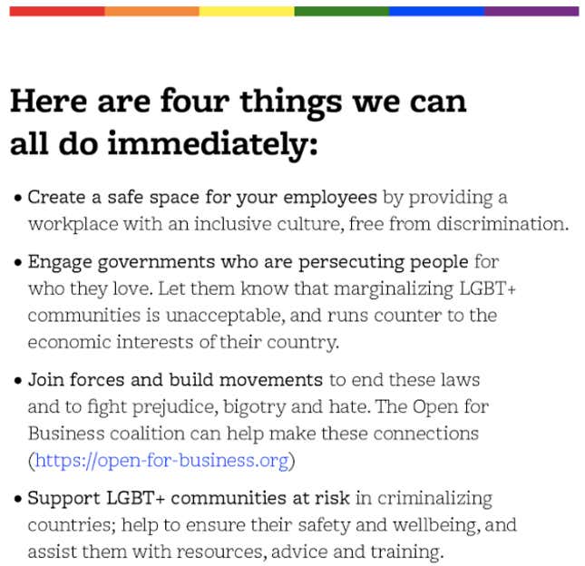 Image for article titled There are four things business leaders can do immediately to fight anti-LGBTQ laws