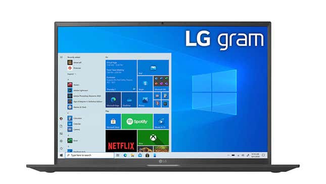 Image for article titled This 2021 LG Gram Laptop Is $500 Off Right Now