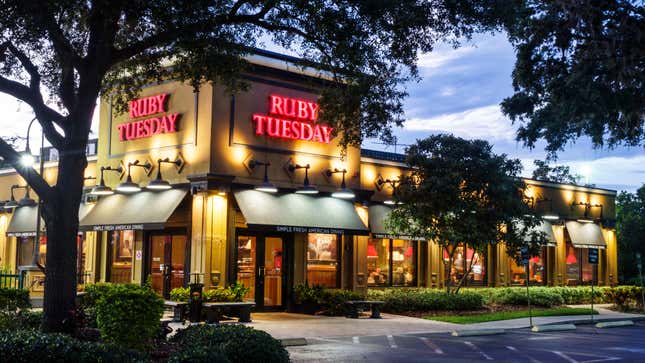 Image for article titled Ruby Tuesday Goes Public With Request That Everyone Come On Down To Ruby Tuesday