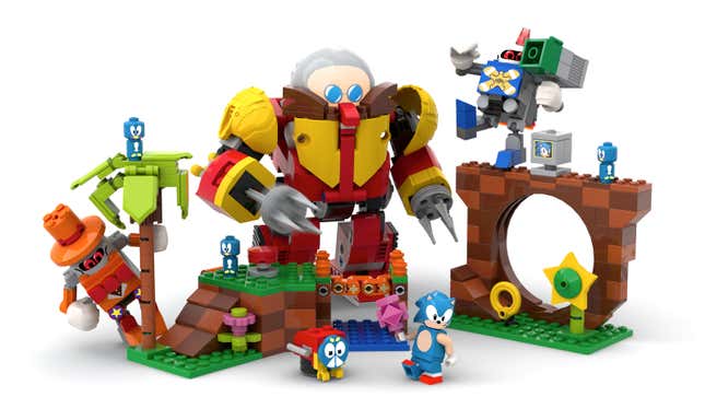 Image for article titled Lego Is Looking Into Making This Excellent Sonic Mania Set