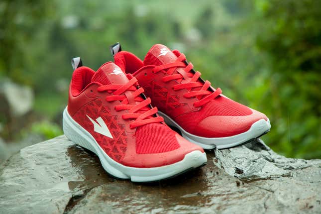 A prototype of the Enda shoe.