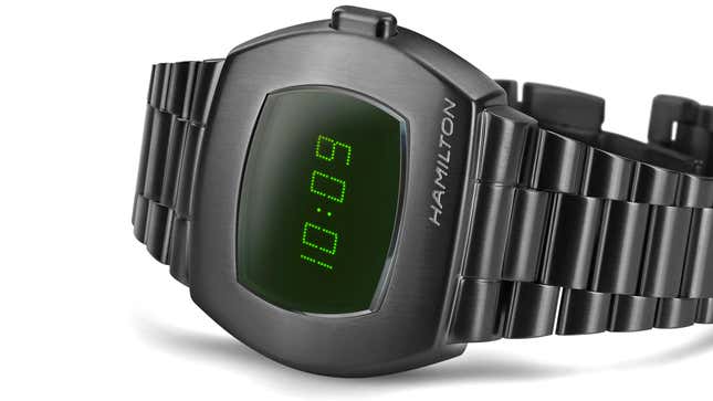 Image for article titled The World’s First Digital Watch Gets a Matrix Facelift