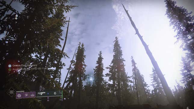 A fifth Vex cube appears in the EDZ woods.
