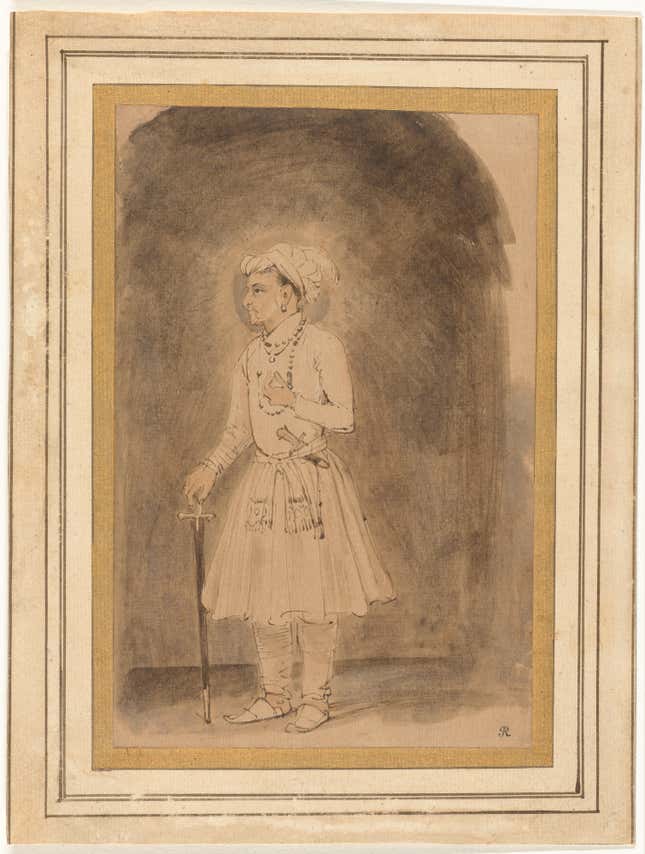 Jahangir, about 1656, Rembrandt Harmensz. van Rijn (Dutch, 1606 – 1669).