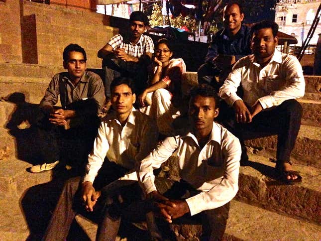 Banaras Hindu University students.