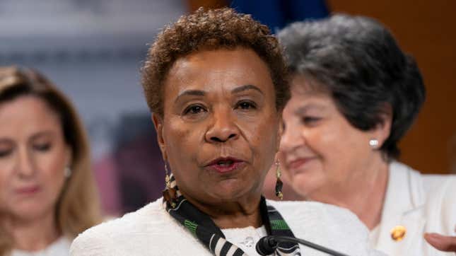 U.S. Rep. Barbara Lee (D-CA) speaks prior to State of the Union at the U.S. Capitol on February 4, 2020.
