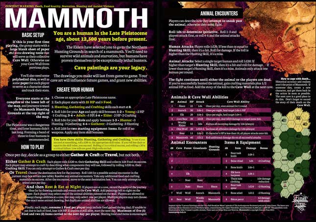Mammoth by Exeunt Press