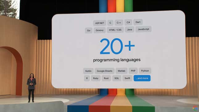 Bard, el ChatGPT de Google, ha aprendido más de 20 lenguajes de programación