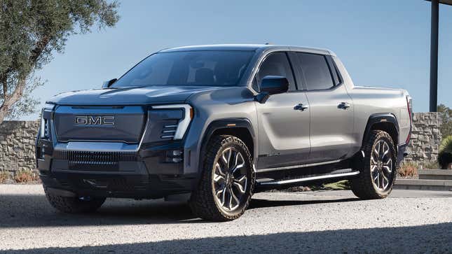 Image for article titled The 2024 GMC Sierra EV Denali Is a 754-HP Luxury Electric Pickup Truck